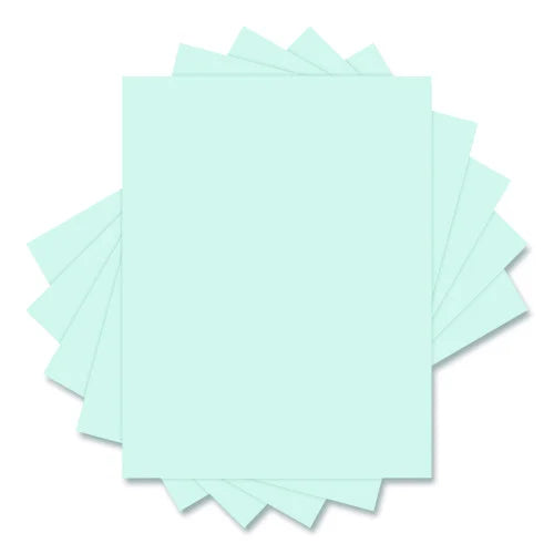 Universal Deluxe Colored Paper, 20 lb Bond Weight, 8.5 x 11, Blue, 500/Ream (UNV11202)