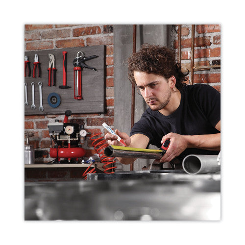 uni Paint Permanent Marker, Medium Bullet Tip, Red (63602)