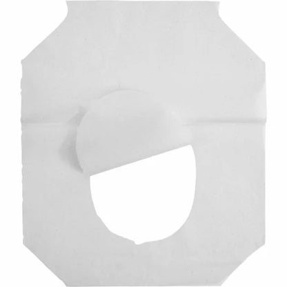 Genuine Joe Half-fold Toilet Seat Covers Half-fold - For Public Toilet - White - 250/Pack - 10 / Carton (GJO10150)