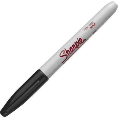 Sharpie Fine Point Industrial Marker Fine Marker Point - Black Ink - 1 - 1 Dozen (13601A)