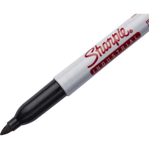 Sharpie Fine Point Industrial Marker Fine Marker Point - Black Ink - 1 - 1 Dozen (13601A)