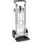 Cosco 4-in-1 Folding Series Hand Truck 1000 lb Capacity - 4 Casters - 18.70" Width x 19.69" Depth x 48.31" Height - Black - 1 Each (12323ASB1E)
