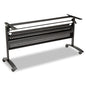 Alera Valencia Flip Training Table Base, Modesty Panel, 57.88w x 19.75d x 28.5h, Black (ALEVA737260BK)
