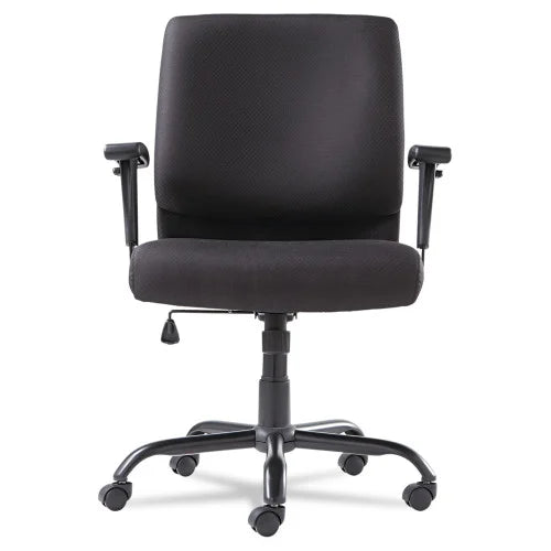 OIF Big/Tall Swivel/Tilt Mid-Back Chair, Supports Up to 450 lb, 19.29" to 23.22" Seat Height, Black (OIFBT4510)
