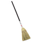 Rubbermaid Commercial Corn-Fill Broom, Corn Fiber Bristles, 38" Overall Length, Brown (6373BRO)