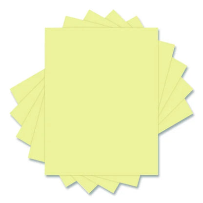 Universal Deluxe Colored Paper, 20 lb Bond Weight, 8.5 x 11, Canary, 500/Ream (UNV11201)