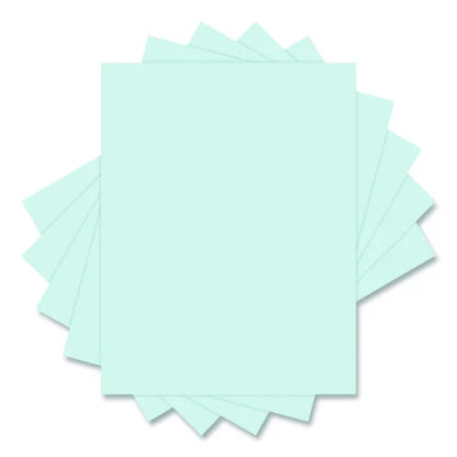 Universal Deluxe Colored Paper, 20 lb Bond Weight, 8.5 x 11, Blue, 500/Ream (UNV11202)