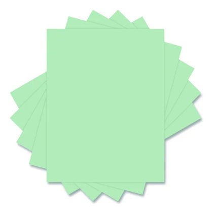 Universal Deluxe Colored Paper, 20 lb Bond Weight, 8.5 x 11, Green, 500/Ream (UNV11203)