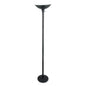 Alera Torchier Floor Lamp, 12.5w x 12.5d x 72h, Matte Black (ALELMPF52B)