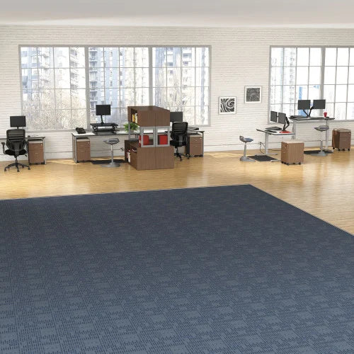 Alera AdaptivErgo Anti-Fatigue Mat, 19.4 x 33.2, Black (ALEAE23AFM)