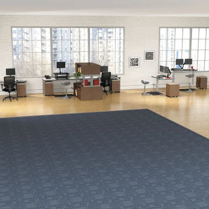 Alera AdaptivErgo Anti-Fatigue Mat, 19.4 x 33.2, Black (ALEAE23AFM)