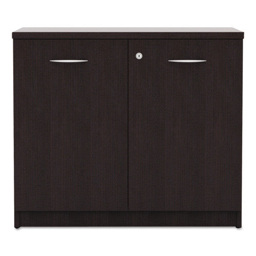 Alera Valencia Series Storage Cabinet, 34.13w x 22.78d x 29.5h, Espresso (ALEVA613622ES)