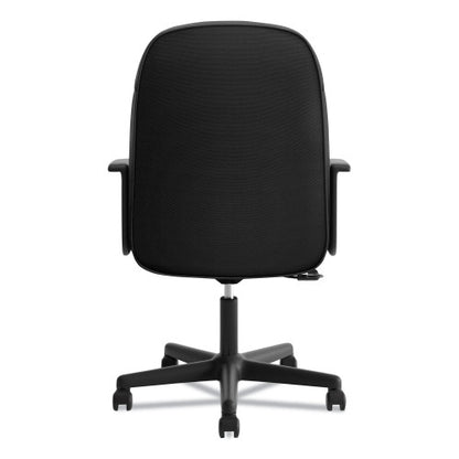 HON HVL601 Series Executive High-Back Chair, Supports Up to 250 lb, 17.44" to 20.94" Seat Height, Black (VL601VA10)