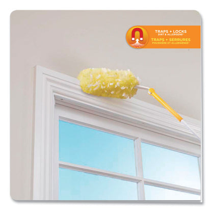 Swiffer Heavy Duty Dusters Starter Kit, Handle Extends to 3 ft, 1 Handle with 12 Duster Refills (77300)