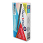 Paper Mate Write Bros. Ballpoint Pen, Stick, Medium 1 mm, Black Ink, Black Barrel, Dozen (3331131C)