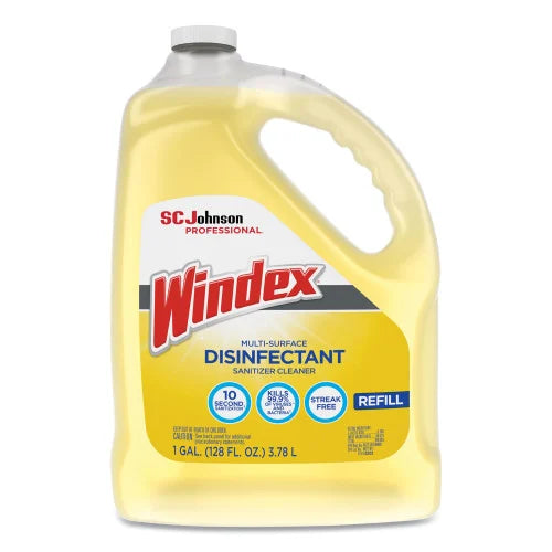 Windex® Multi-Surface Disinfectant Cleaner, Citrus Scent, 1 Gallon Bottle (682265EA)