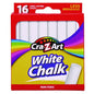 Cra-Z-Art White Chalk, 16/Pack (1080048)