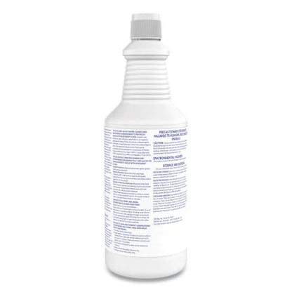 Diversey Crew Neutral Non-Acid Bowl and Bathroom Disinfectant, 32 oz Squeeze Bottle, 12/Carton (100925283)