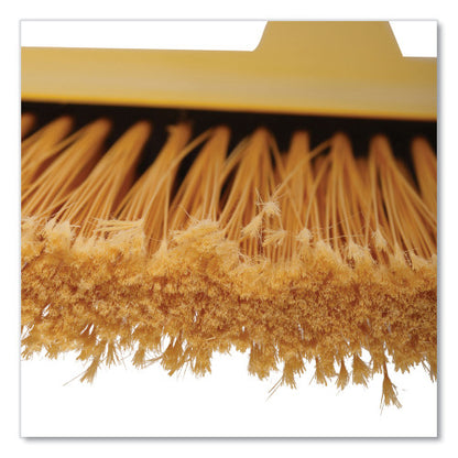 Boardwalk® 932A Angler Broom, 53" Wooden Handle, Yellow (BWK932AEA)