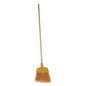 Boardwalk® 932A Angler Broom, 53" Wooden Handle, Yellow (BWK932AEA)