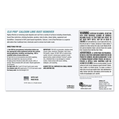CLR PRO Calcium, Lime and Rust Remover, 1 gal Bottle (CL4PROEA)