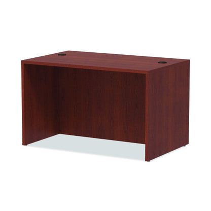 Alera Valencia Series Straight Front Desk Shell, 47.25" x 29.5" x 29.63", Medium Cherry (ALEVA214830MC)