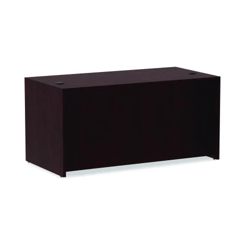 Alera Valencia Series Straight Front Desk Shell, 59.13" x 29.5" x 29.63", Mahogany (ALEVA216030MY)