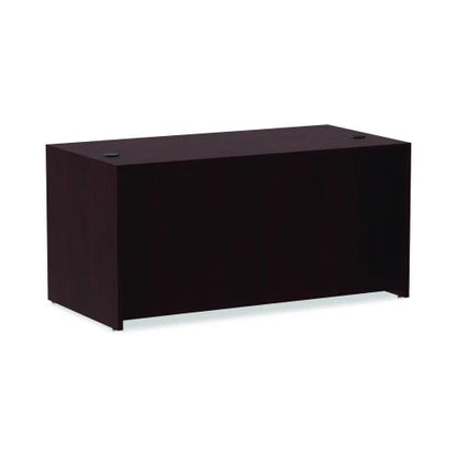 Alera Valencia Series Straight Front Desk Shell, 59.13" x 29.5" x 29.63", Mahogany (ALEVA216030MY)