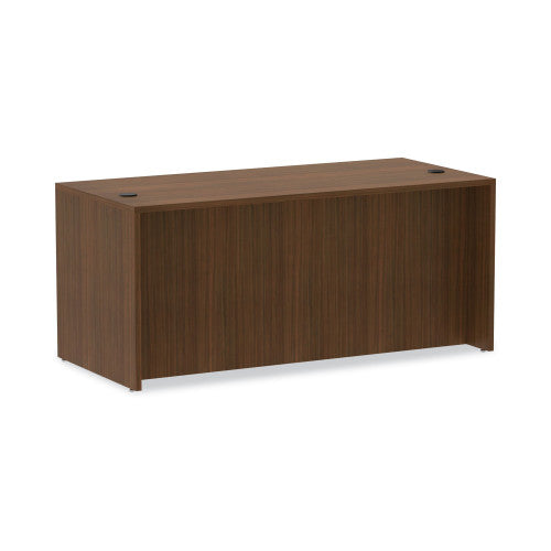 Alera Valencia Series Straight Front Desk Shell, 65" x 29.5" x 29.63", Modern Walnut (ALEVA216630WA)