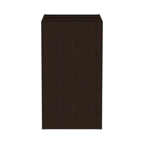 Alera Valencia Series Full Pedestal File, Left/Right, 3-Drawers: Box/Box/File, Legal/Letter, Espresso, 15.63" x 20.5" x 28.5" (ALEVA532822ES)