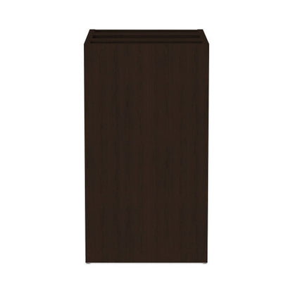Alera Valencia Series Full Pedestal File, Left/Right, 3-Drawers: Box/Box/File, Legal/Letter, Espresso, 15.63" x 20.5" x 28.5" (ALEVA532822ES)