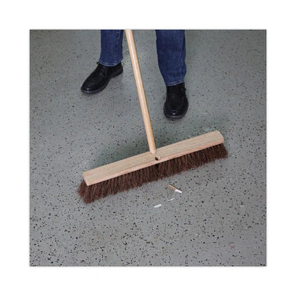 Boardwalk® Floor Brush Head, 3 1/4" Natural Palmyra Fiber, 24" (BWK20124)