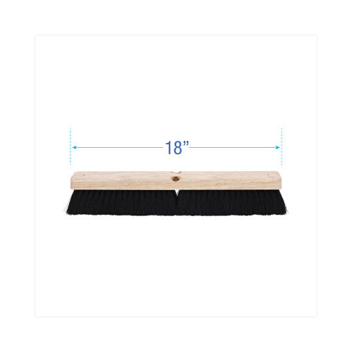 Boardwalk® Floor Brush Head, 2 1/2" Black Tampico Fiber, 18" (BWK20218)