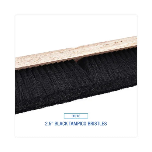Boardwalk® Floor Brush Head, 2 1/2" Black Tampico Fiber, 18" (BWK20218)