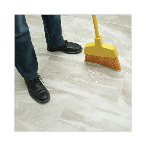 Boardwalk® Corn/Fiber Angled-Head Lobby Brooms, 42", 12 Brooms (BWKBRMAXIL)