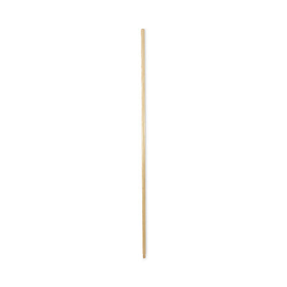 Boardwalk® Threaded End Wooden Broom Handle, 60" Length (BWK122)