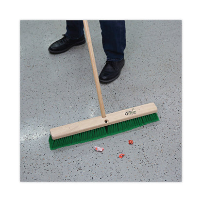 Boardwalk® Threaded End Wooden Broom Handle, 60" Length (BWK122)
