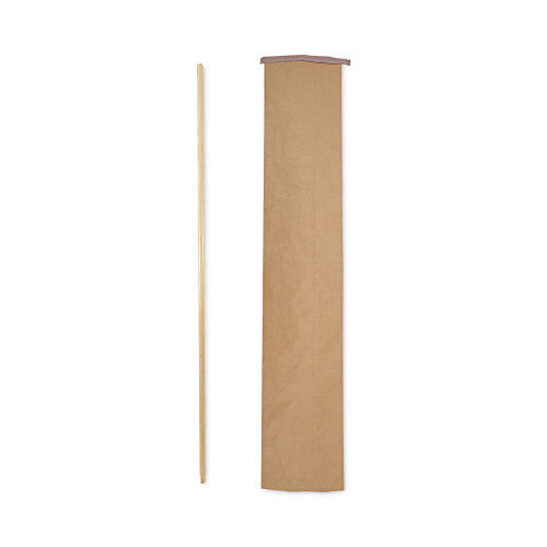 Boardwalk® Threaded End Wooden Broom Handle, 60" Length (BWK122)