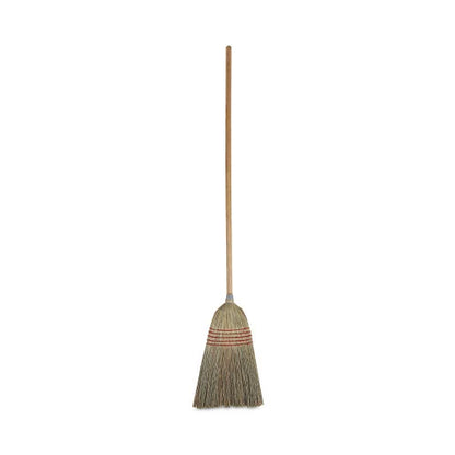 Boardwalk® Parlor Broom, Corn Fiber Bristles, 42" Handle, Natural (BWK926CEA)