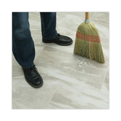Boardwalk® Parlor Broom, Corn Fiber Bristles, 42" Handle, Natural (BWK926CEA)