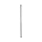 Boardwalk® Fiberglass Broom Handle, Nylon Plastic Threaded End, Black (BWK636)