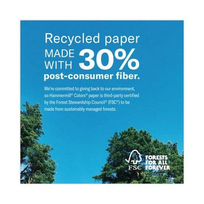 Hammermill Colors Print Paper, 20 lb Bond Weight, 8.5 x 11, Goldenrod, 500/Ream (103168)