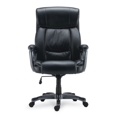 Alera Egino Big and Tall Chair, Supports Up to 400 lb, Black Seat/Back, Black Base (ALEEG44B19)