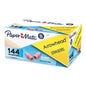 Paper Mate Arrowhead Eraser Caps, For Pencil Marks, Pink, 144/Box (73015)