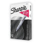 Sharpie Metallic Fine Point Permanent Markers, Fine Bullet Tip, Metallic Silver, Dozen (39100)