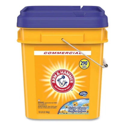 Arm & Hammer Powder Laundry Detergent, Crisp Clean, 18 lb Pail (3320001001)