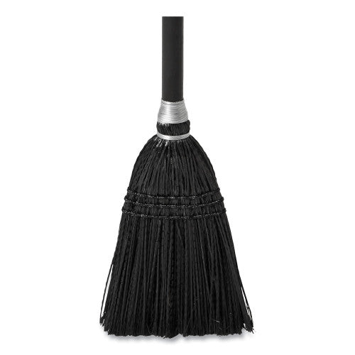 Rubbermaid Commercial Lobby Pro Synthetic-Fill Broom, Synthetic Bristles, 37.5" Overall Length, Black (2536)