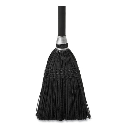 Rubbermaid Commercial Lobby Pro Synthetic-Fill Broom, Synthetic Bristles, 37.5" Overall Length, Black (2536)